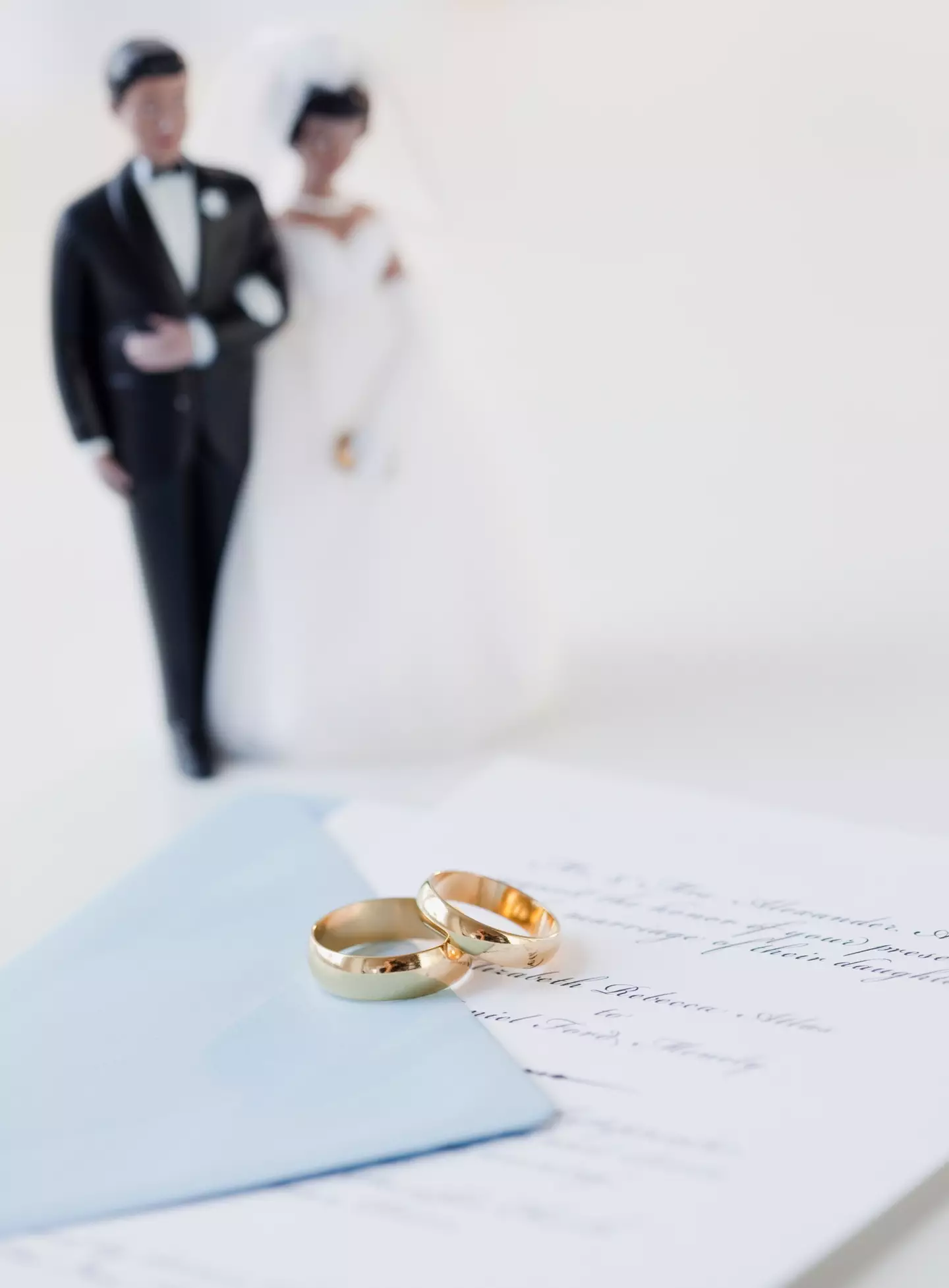 They then sent a text requiring all guests to help set up the reception. (Getty Stock Images)