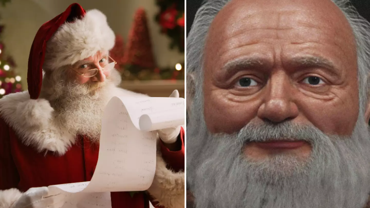 Scientists have revealed Santa Claus’ ‘real face’ for first time in history