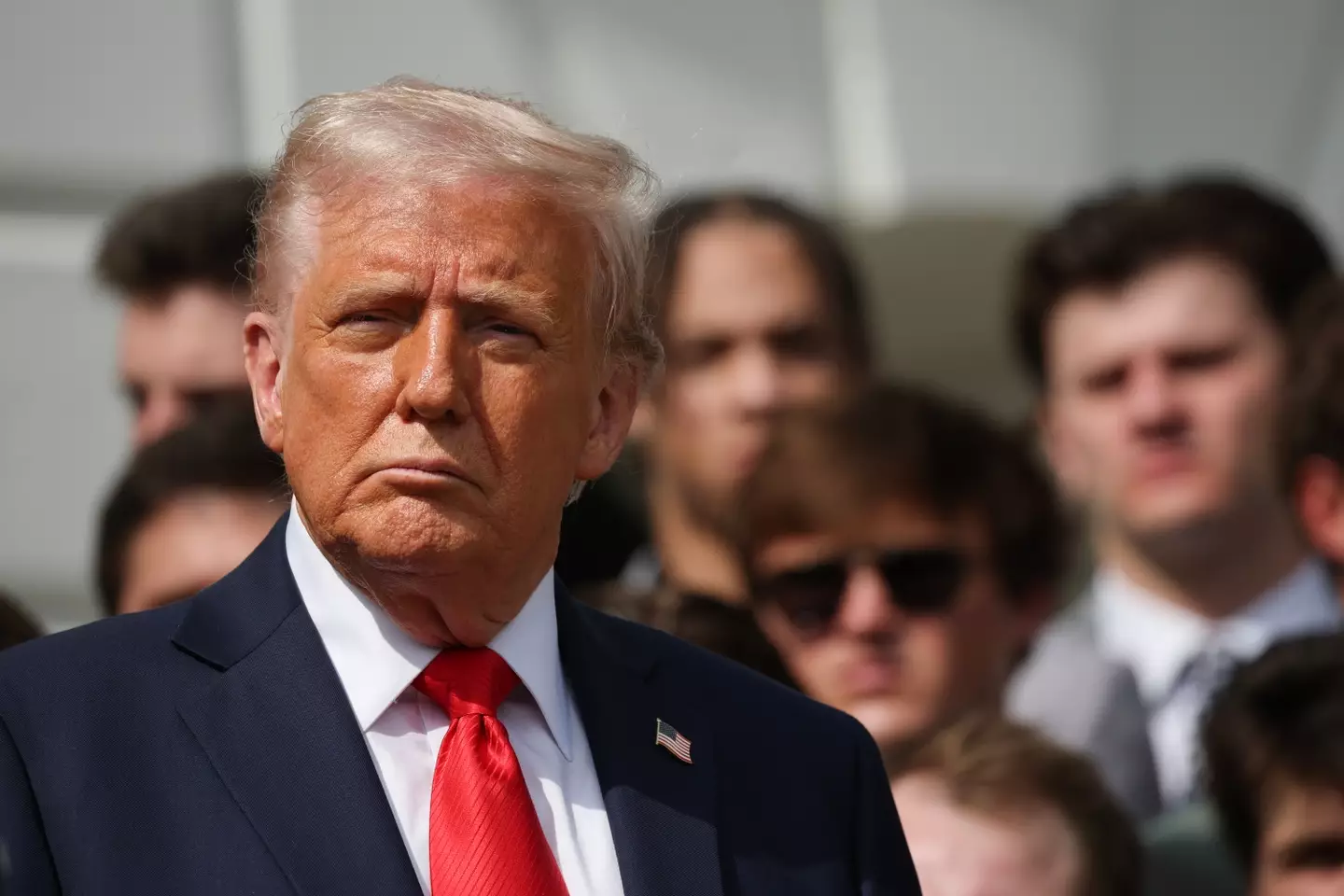 Trump was mocked for claiming the turn of phrase (Win McNamee/Getty Images)