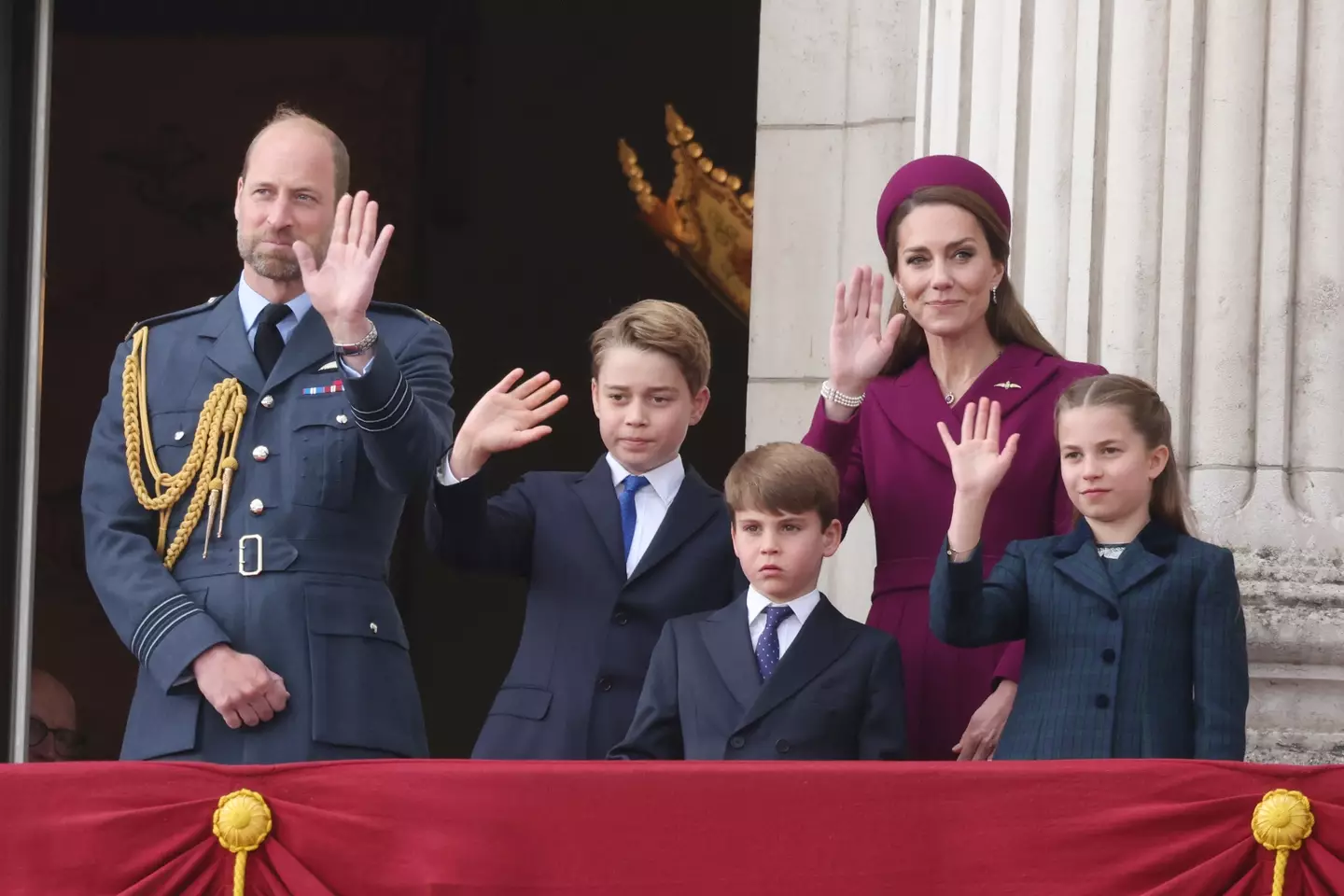 Louis went on to steal the show (Neil Mockford/GC Images)