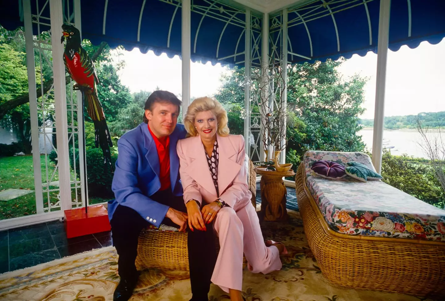 Theories have been shared about why Ivana has been buried at a golf course (Joe McNally / Contributor)