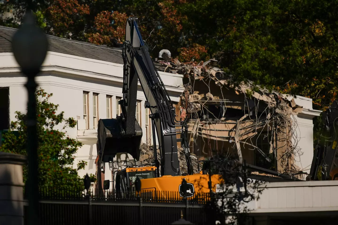 Donald Trump has torn down the entire East Wing (Andrew Harnik/Getty Images)