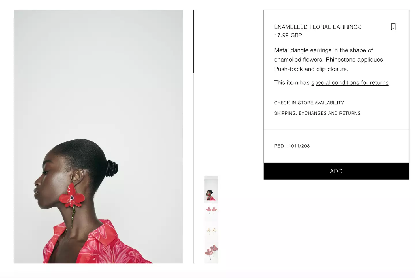 Shoppers noticed both Zara and Shein sold very similar items at considerably different prices (Zara)