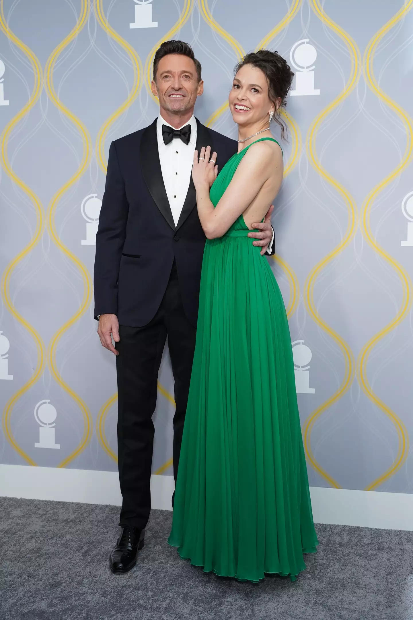 It is believed that Jackman and Foster have gone public with their romance (Sean Zanni/Patrick McMullan via Getty Images)