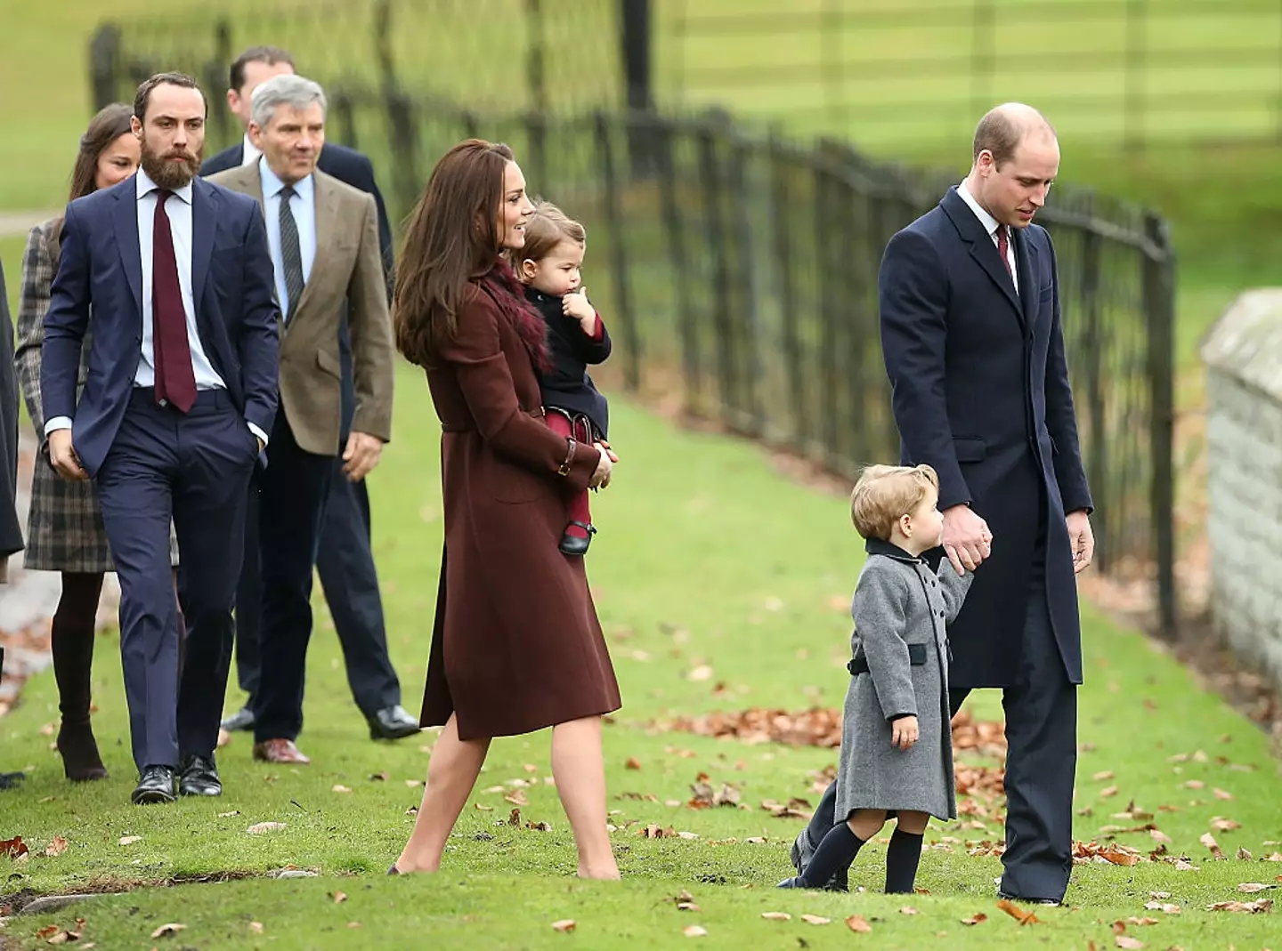 James revealed he felt an 'added pressure' when Kate and William first started dating (Danny Martindale / Contributor / Getty Images)