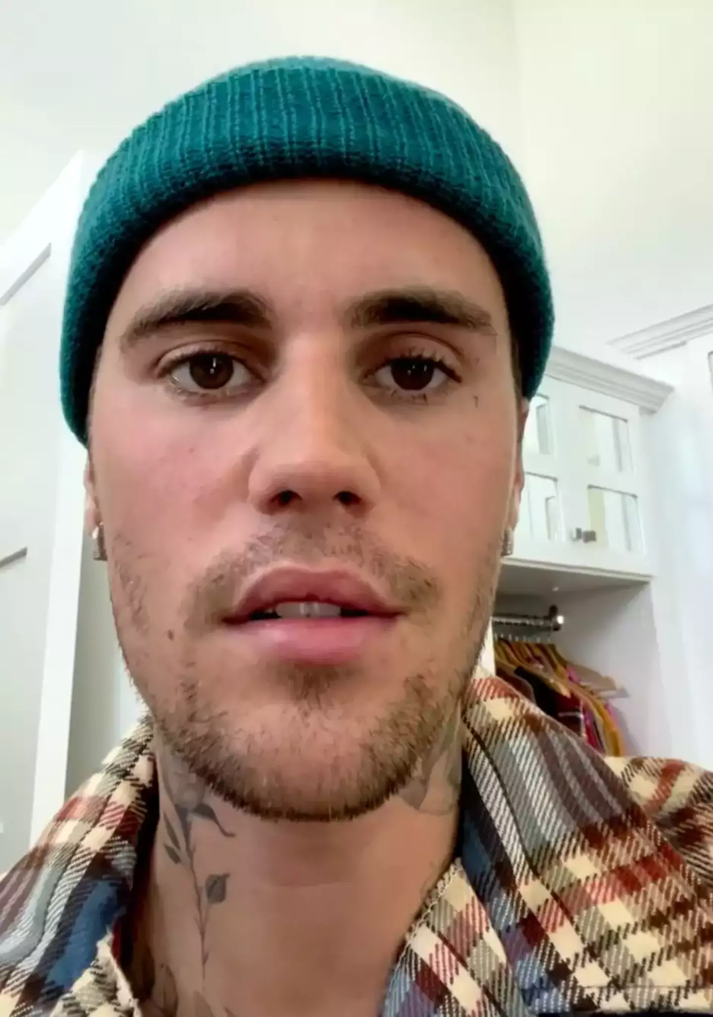 Justin Bieber shared a health update with fans.