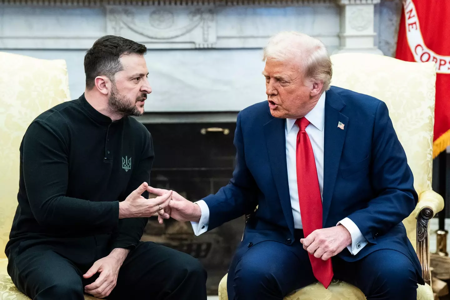Zelenskyy met with Trump in March (Jabin Botsford/The Washington Post via Getty Images)