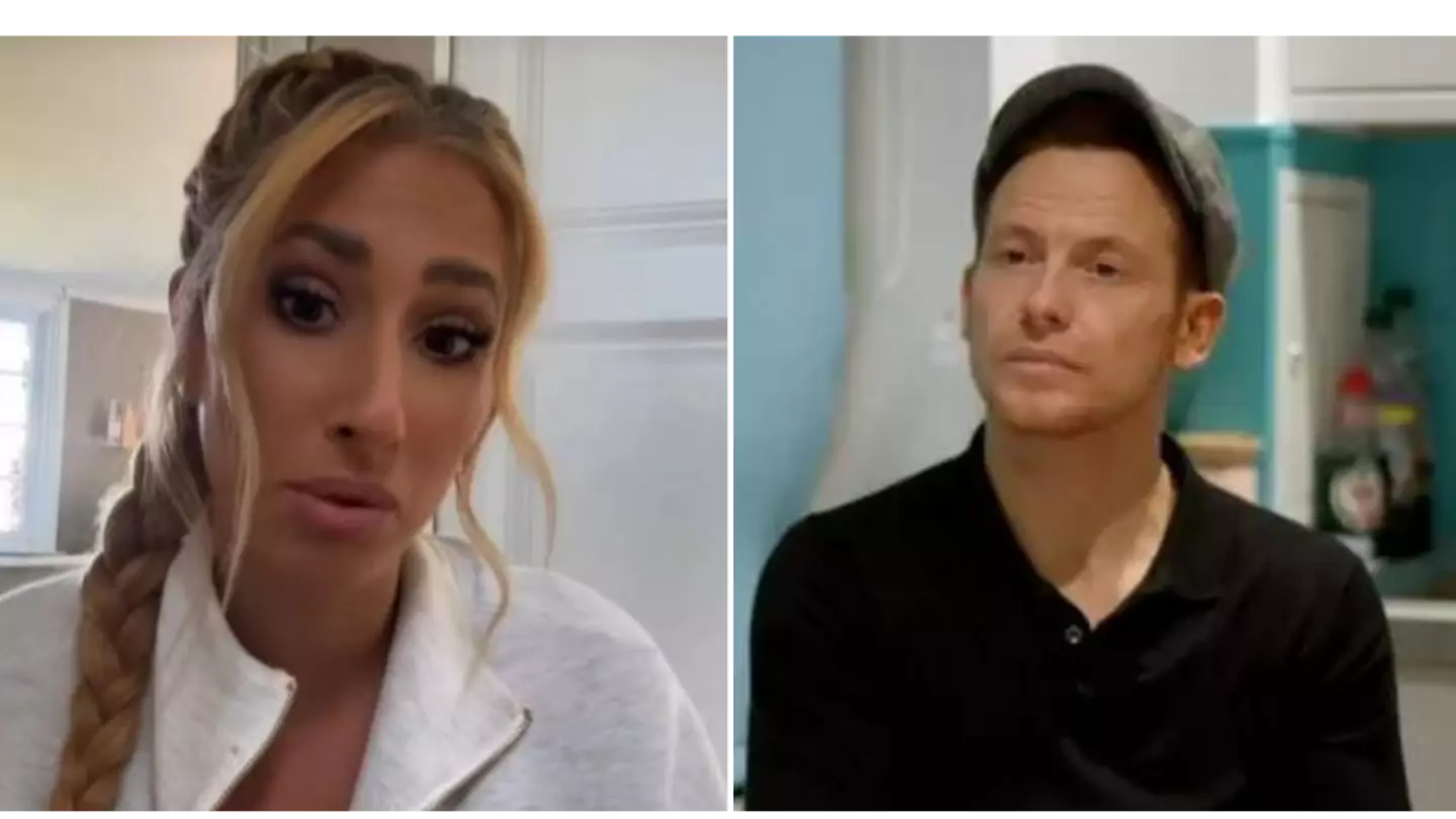 Stacey Solomon breaks down in tears as she watches Joe Swash’s moving documentary