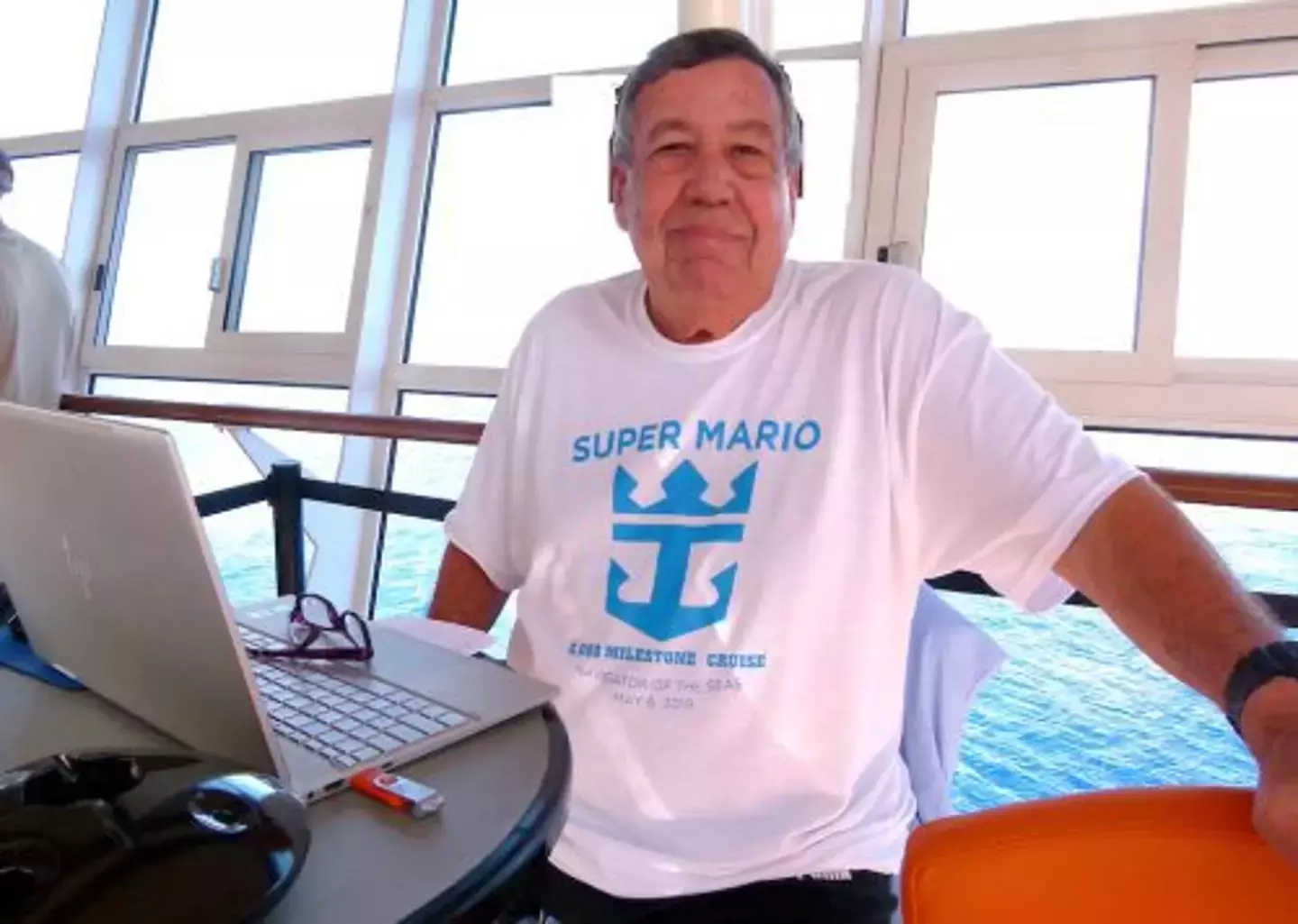 Mario Salcedo has been living on cruise ships for 23 years.