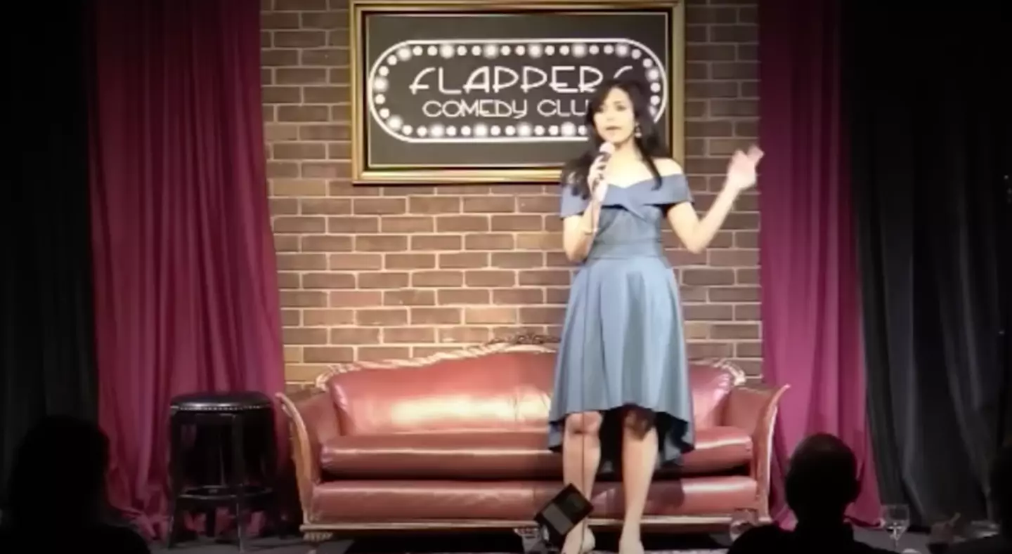 Chandra often speaks about her lifestyle in her comedy routines.