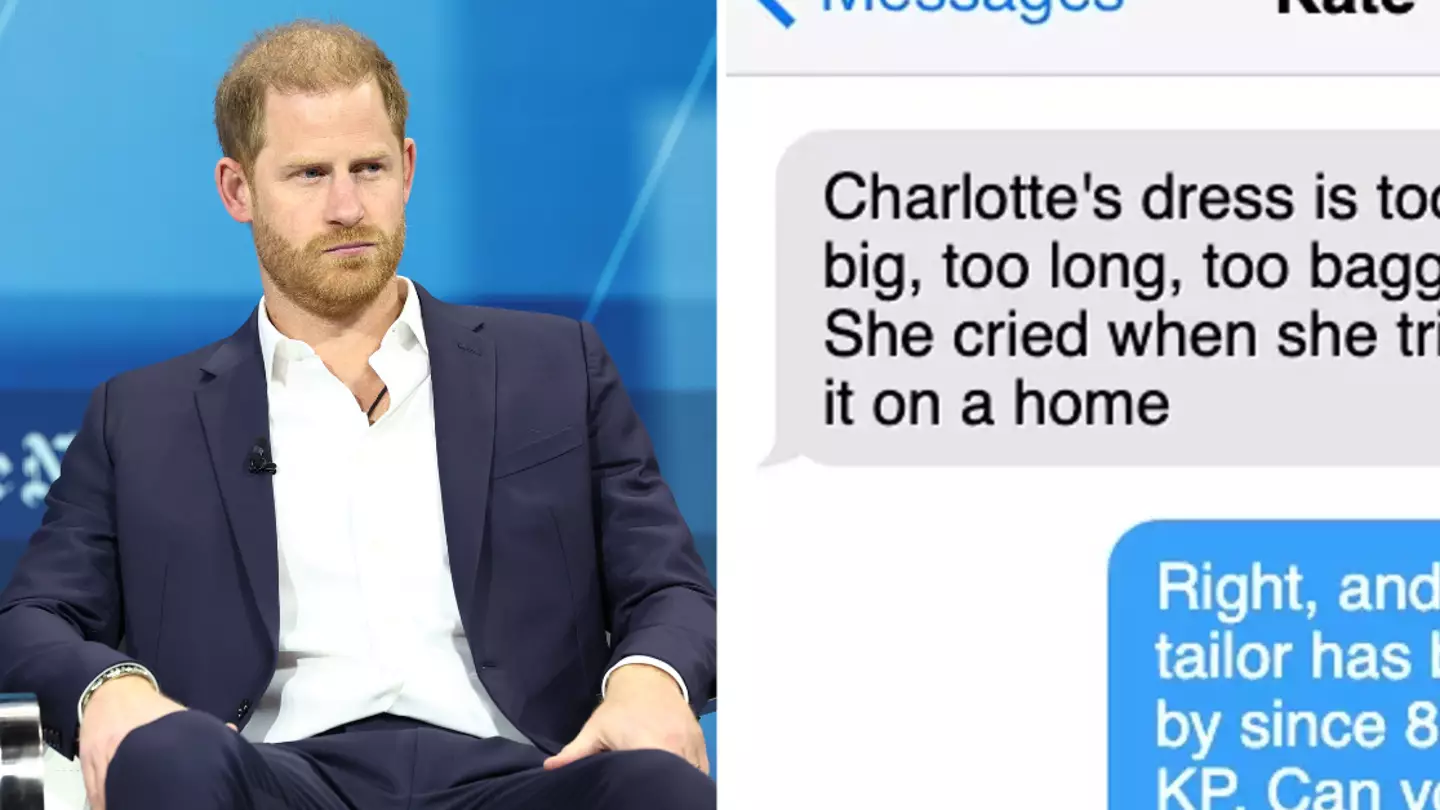Prince Harry exposed text message argument between Kate and 'sobbing' Meghan