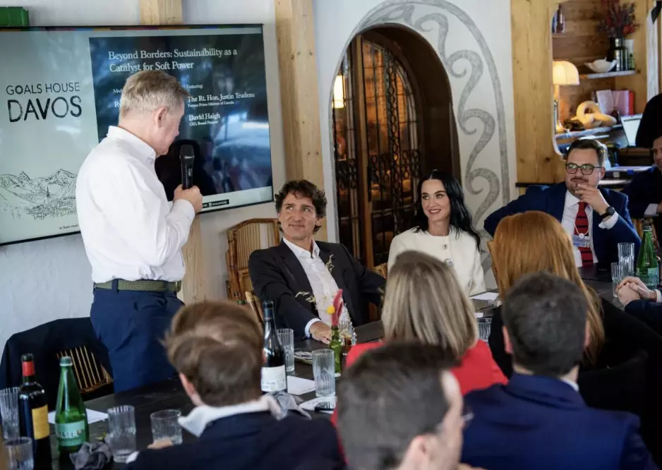 Trudeau finally shared a snap of Perry this week (Instagram/@justintrudeau)