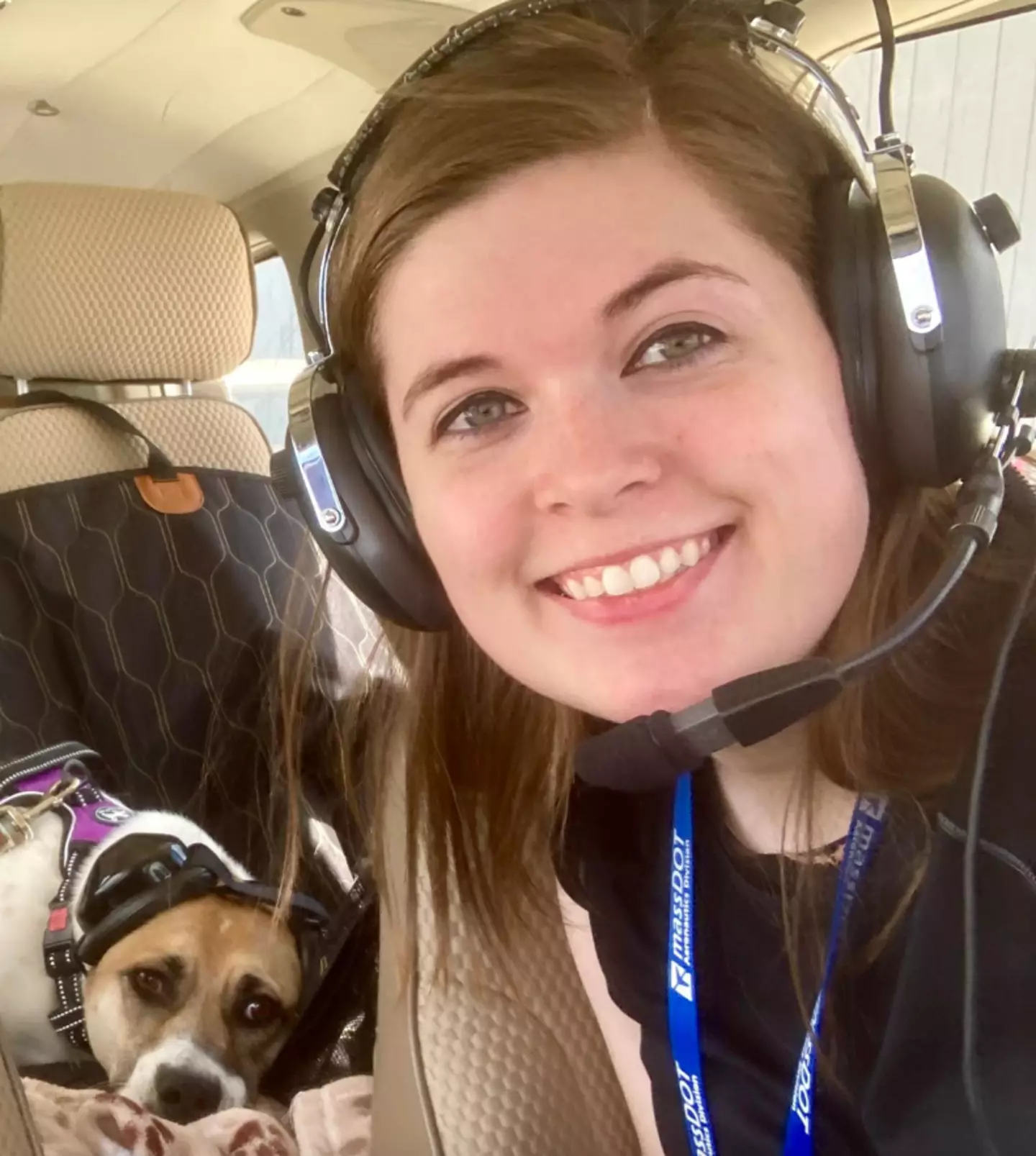 Georger was the only individual on-board the aircraft. (Facebook/Melanie Georger)