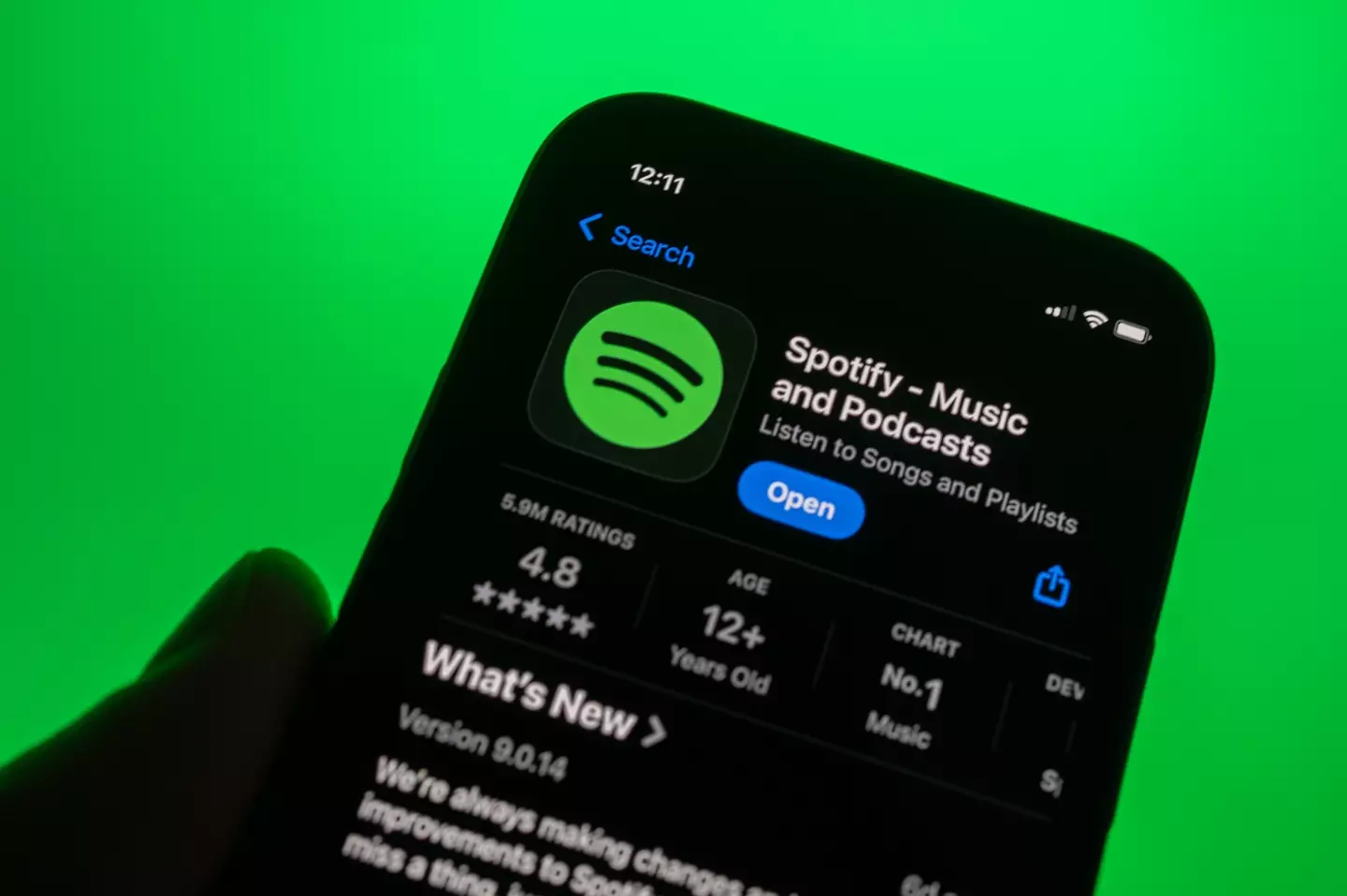 Spotify is yet to respond to the backlash (David Tramontan/SOPA Images/LightRocket via Getty Images)