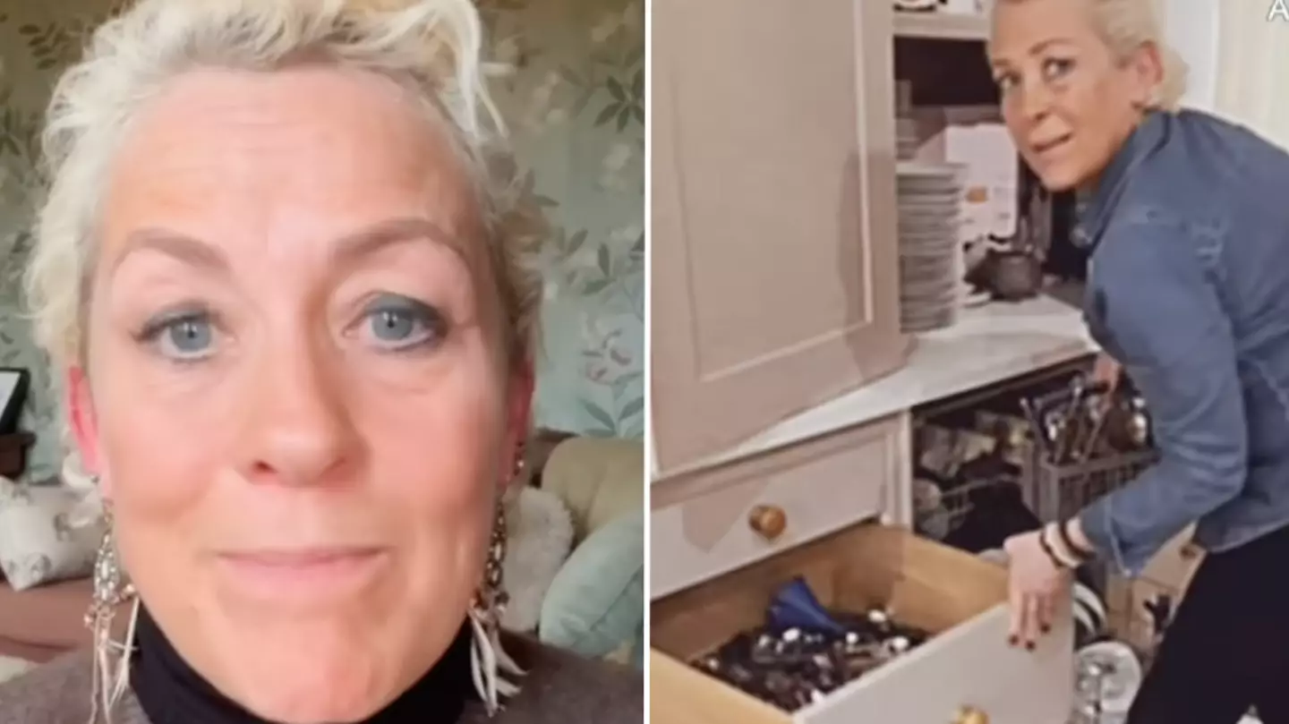Sarah Beeny leaves fans horrified after revealing how she empties her dishwasher