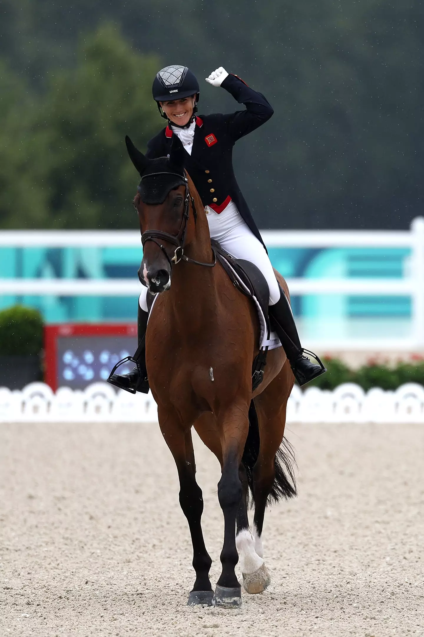 Laura Collett is the first Brit to win a gold medal. (Kevin C. Cox/Getty Images)