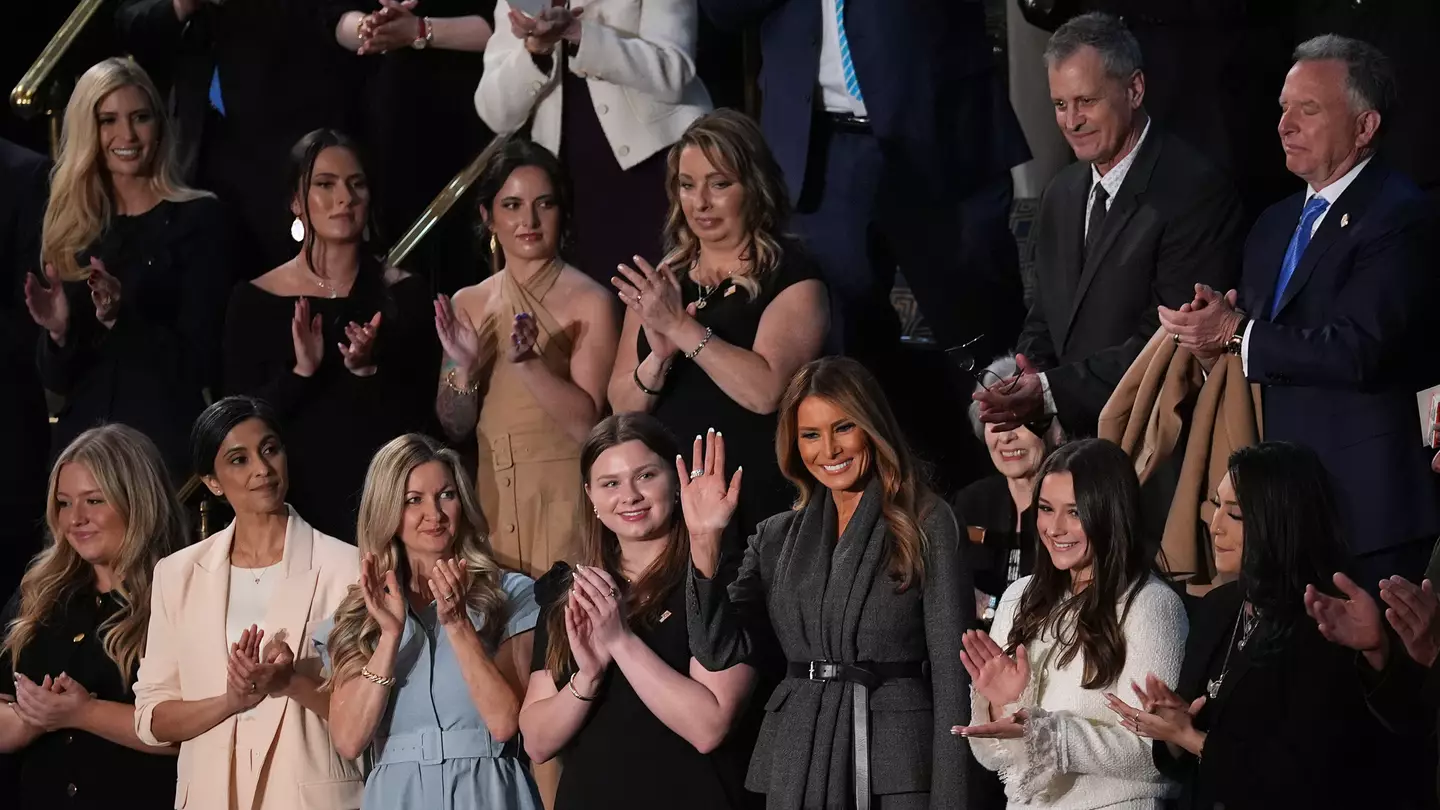 Expert has controversial theory about 'real reason' behind Melania Trump's unusual behaviour during Trump's Congress speech