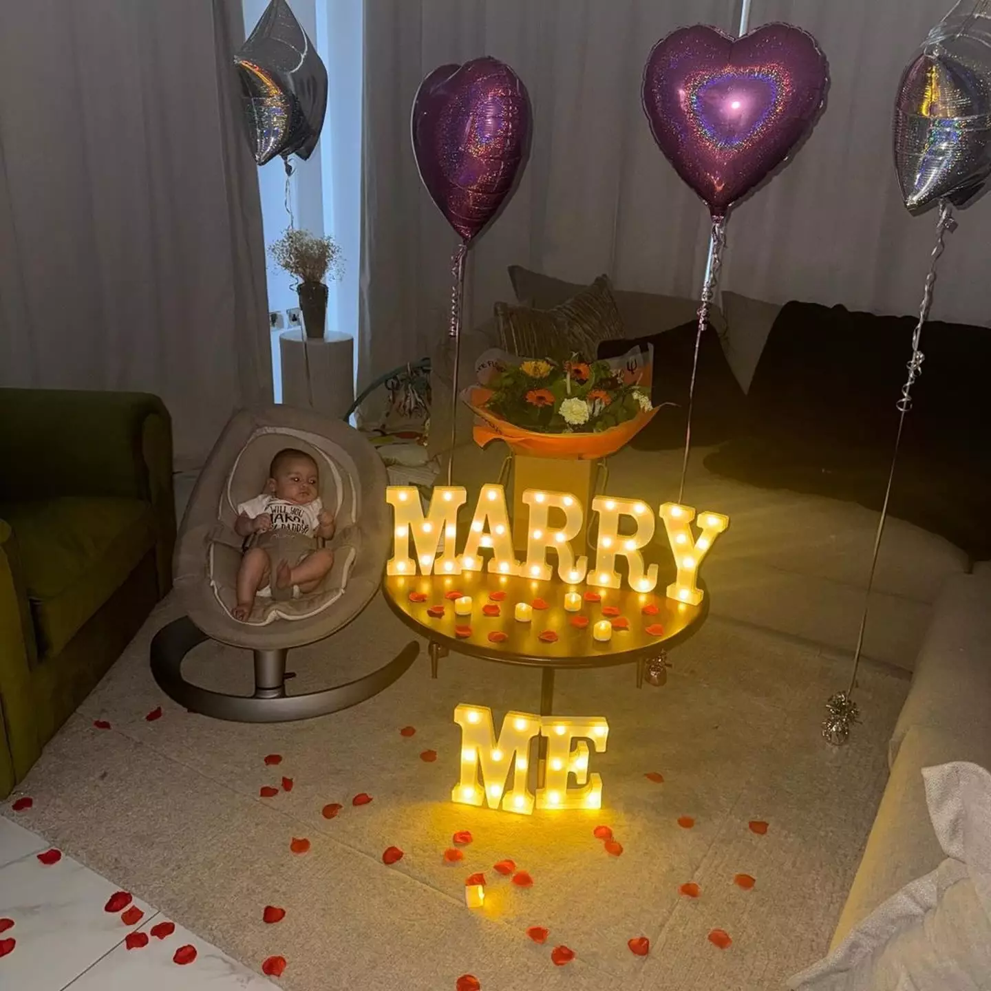 Scarlett said it was the 'most perfect' proposal.