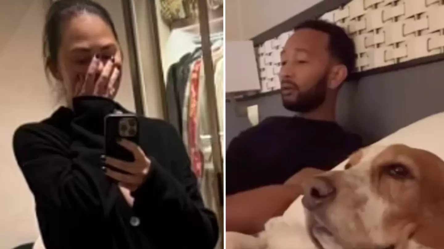 Chrissy Teigen and John Legend divide opinion as they flee LA wildfires with their entire family