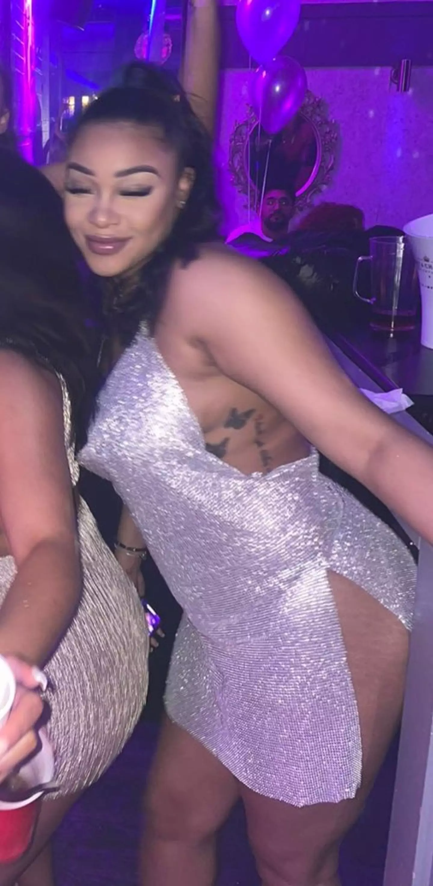 The dress was fine at the start of the night (