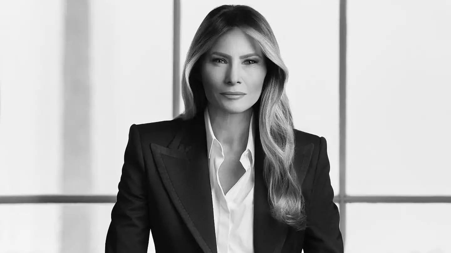 Melania Trump shares first official White House portrait and it’s left people seriously confused at one thing