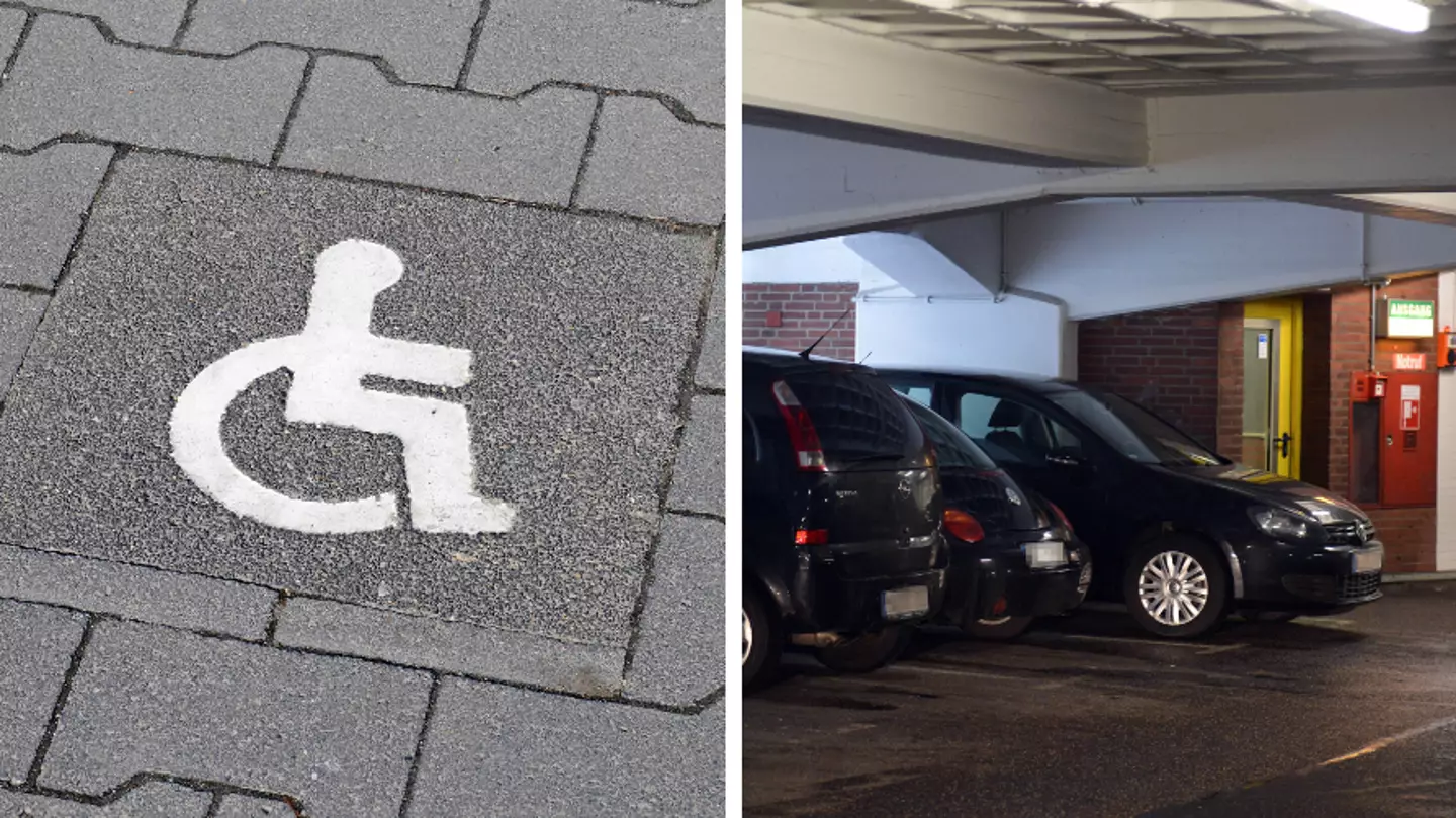 Driver divides opinion after refusing to give up parking spot for a disabled woman