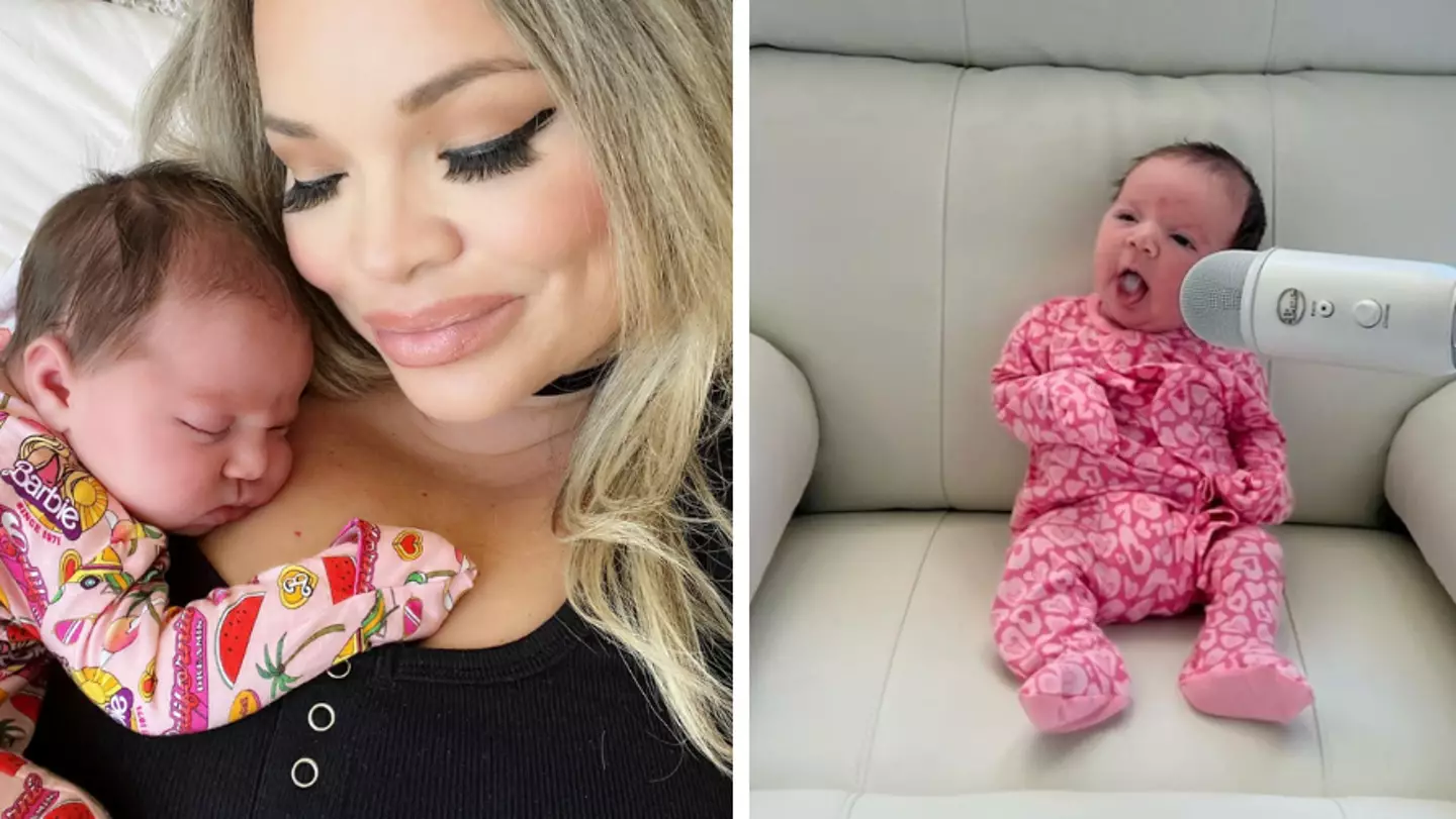 Trisha Paytas hits back after being slammed for 'dangerous' picture of newborn daughter