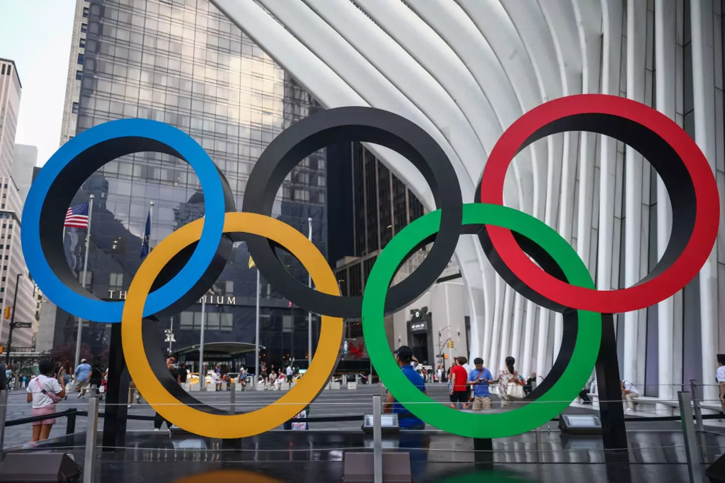 Trump sent a warning to the International Olympic Committee (IOC) (NurPhoto / Contributor / Getty Images)