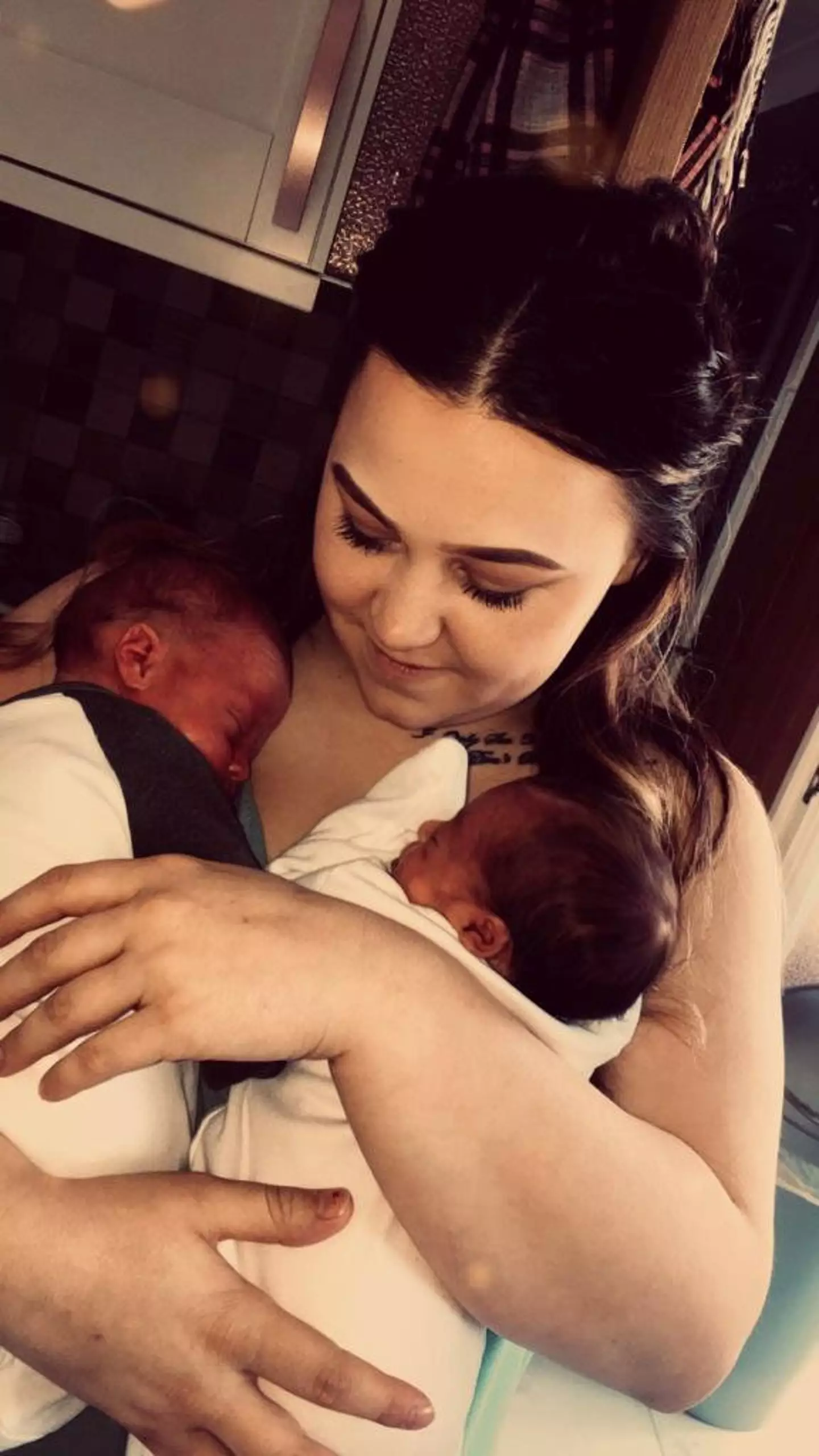 Jade had worried whether she would be able to have children.