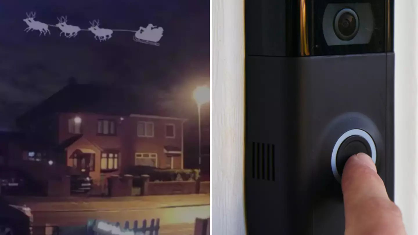 Mum reveals magical Ring doorbell trick that shows Santa delivering presents