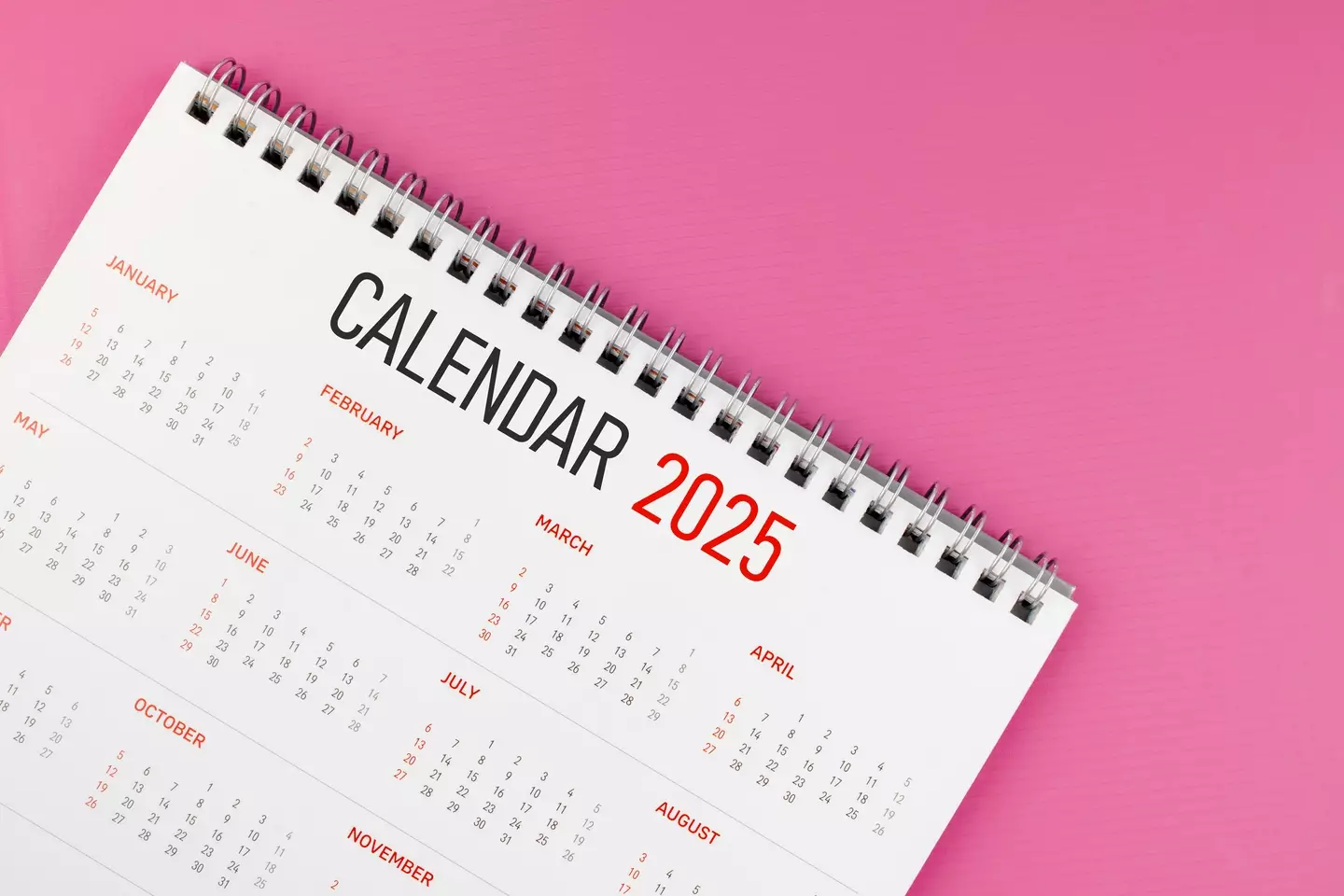 January is a five-week month (Getty Stock Photo)
