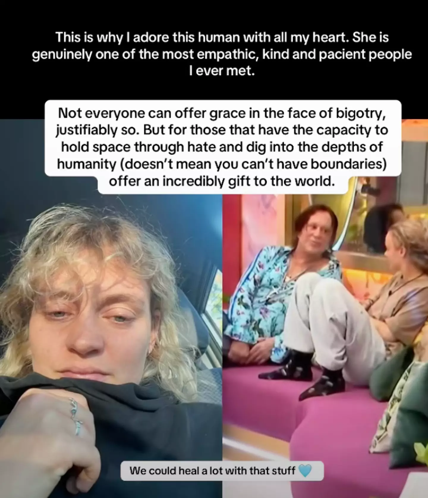 Kath Ebbs previously shared their praise for how JoJo navigated the whole Mickey Rourke ordeal (TikTok/@kathebbss)