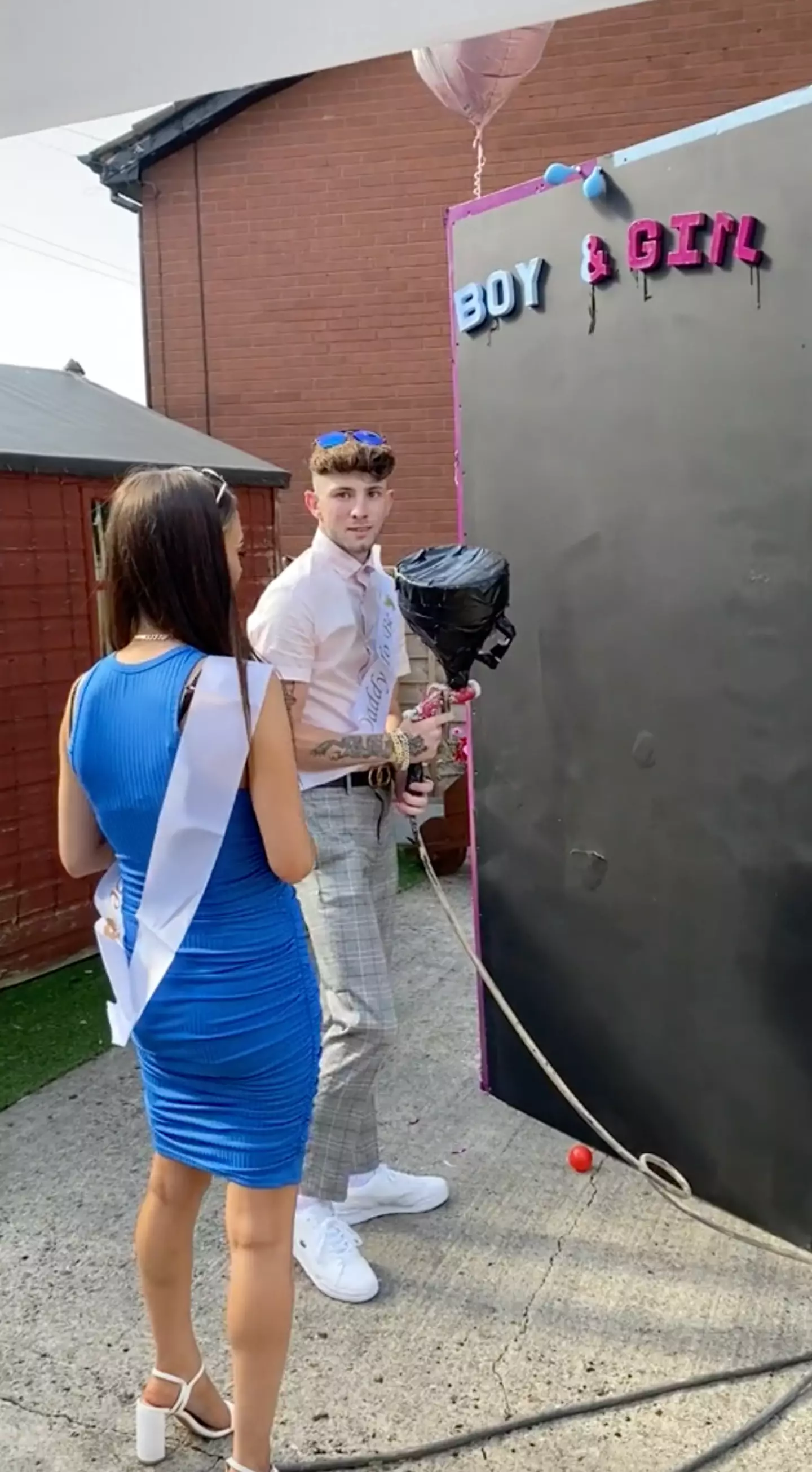 Parents have sparked a storm online over their 'disappointed' gender reveal reaction.