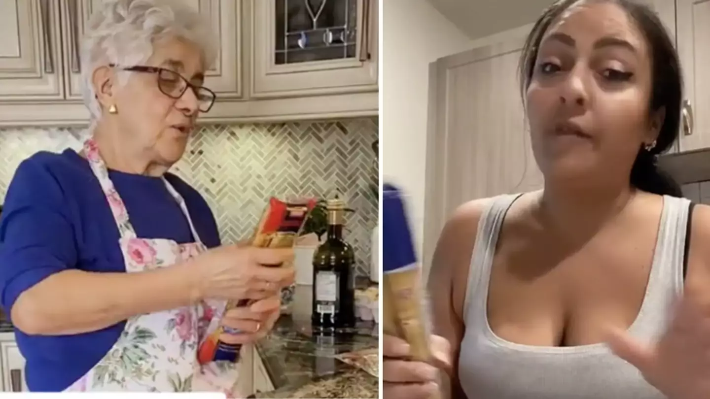 Woman's Easy Trick To Open Spaghetti Actually Works