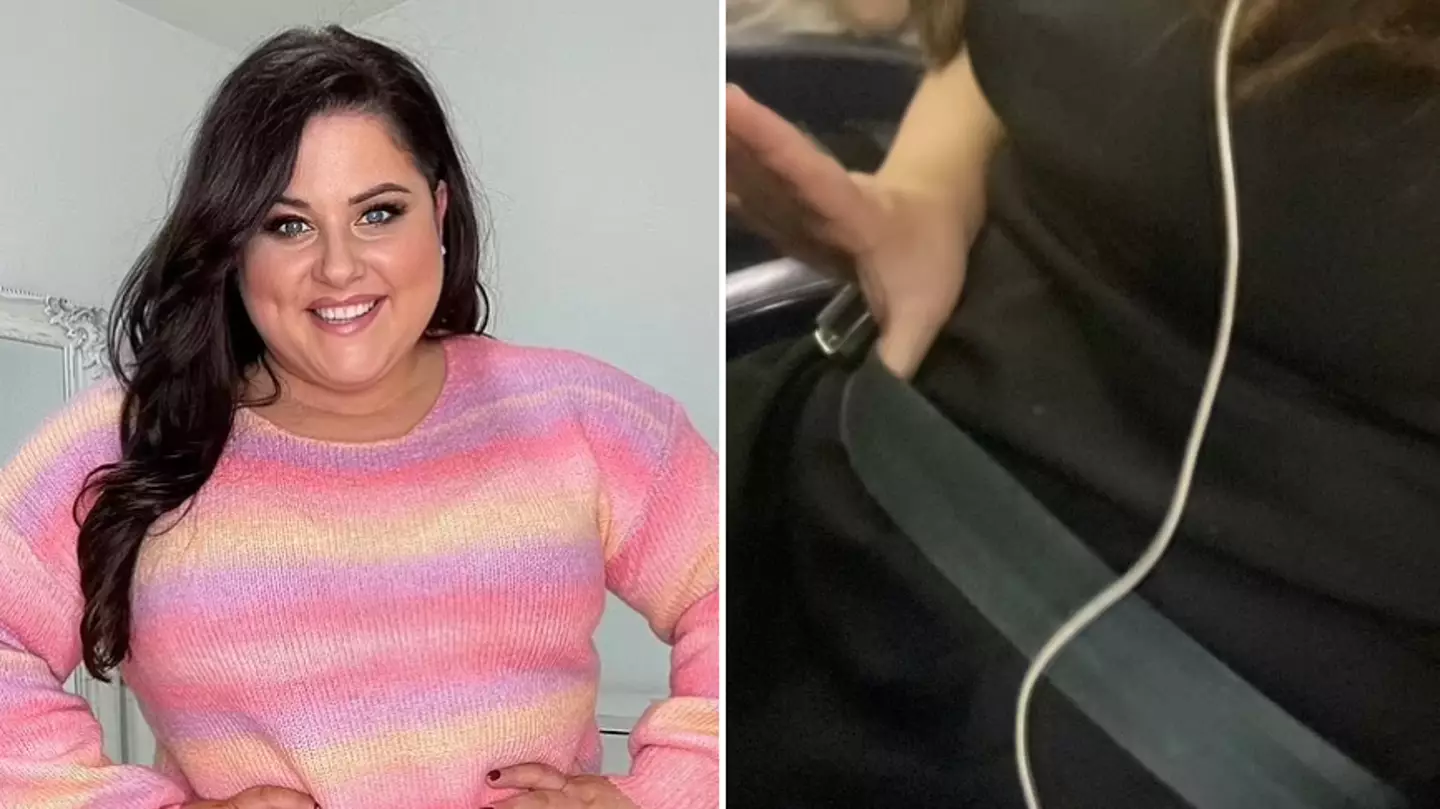 Woman hits out at Ryanair seatbelt after not being able to fit despite being 'average' dress size