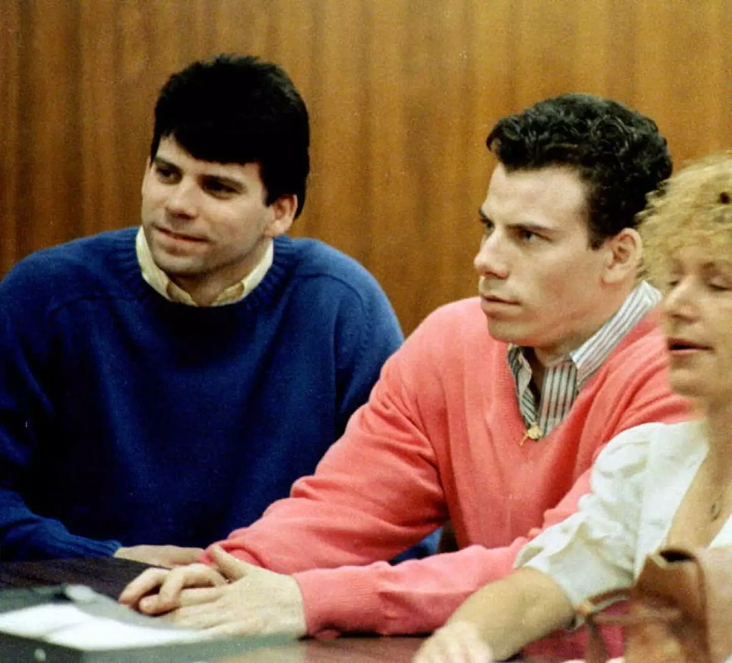 Murphy claimed the Menendez Brothers were 'playing the victim card' (MIKE NELSON / Stringer / Getty Images)