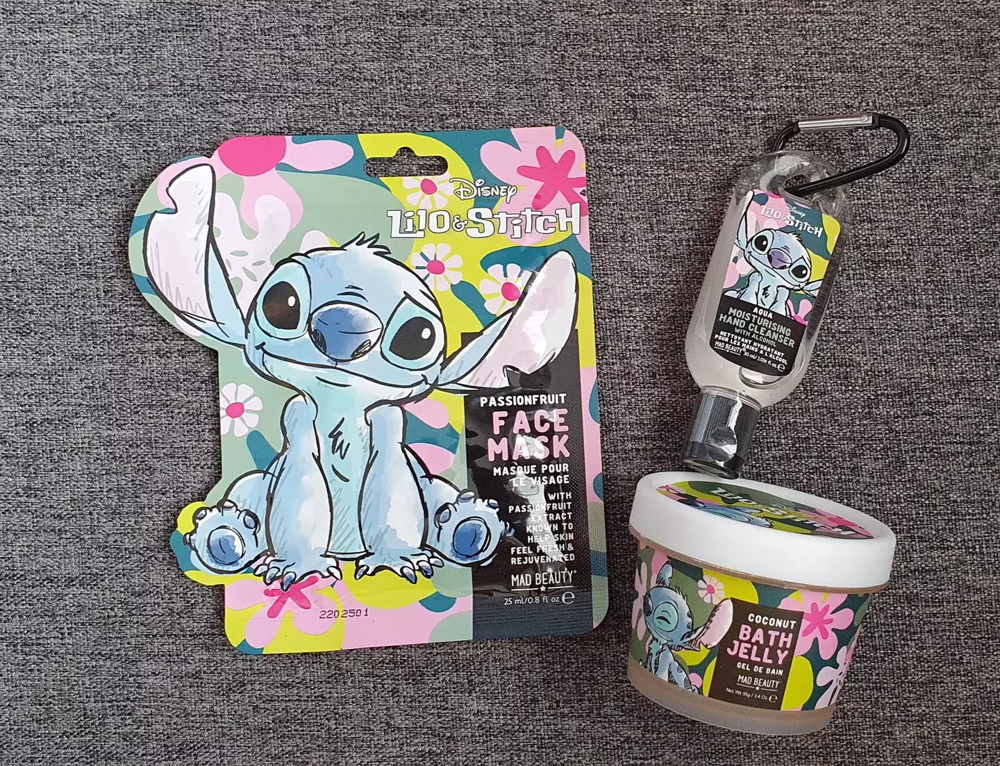 Shannon had ordered some Disney toiletries.