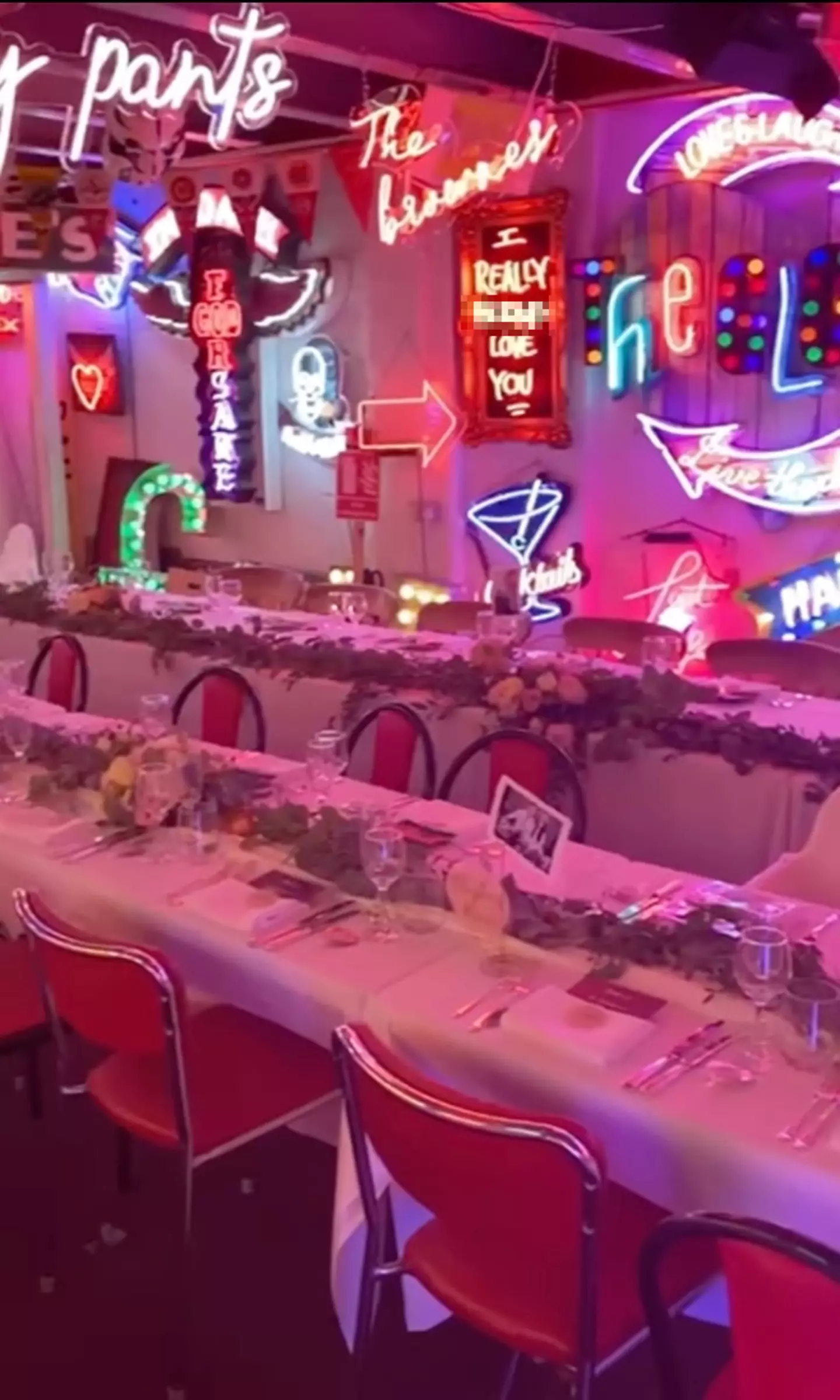 You can get married in a neon wonderland in London.