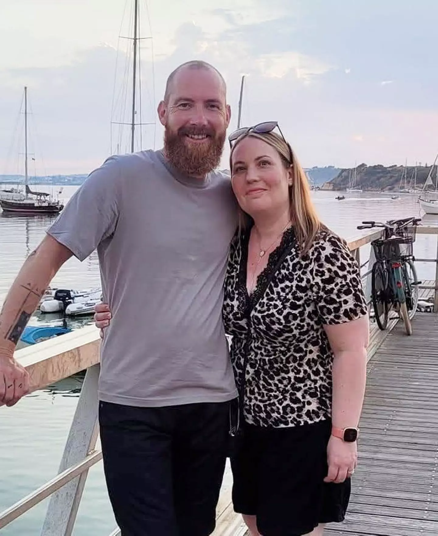 The couple tied the knot in 2021 (Courtesy Michelle Wylie / SWNS)