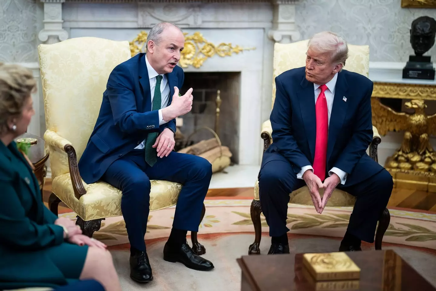 Donald Trump talked about his favourite Irish person (Jabin Botsford/The Washington Post via Getty Images)