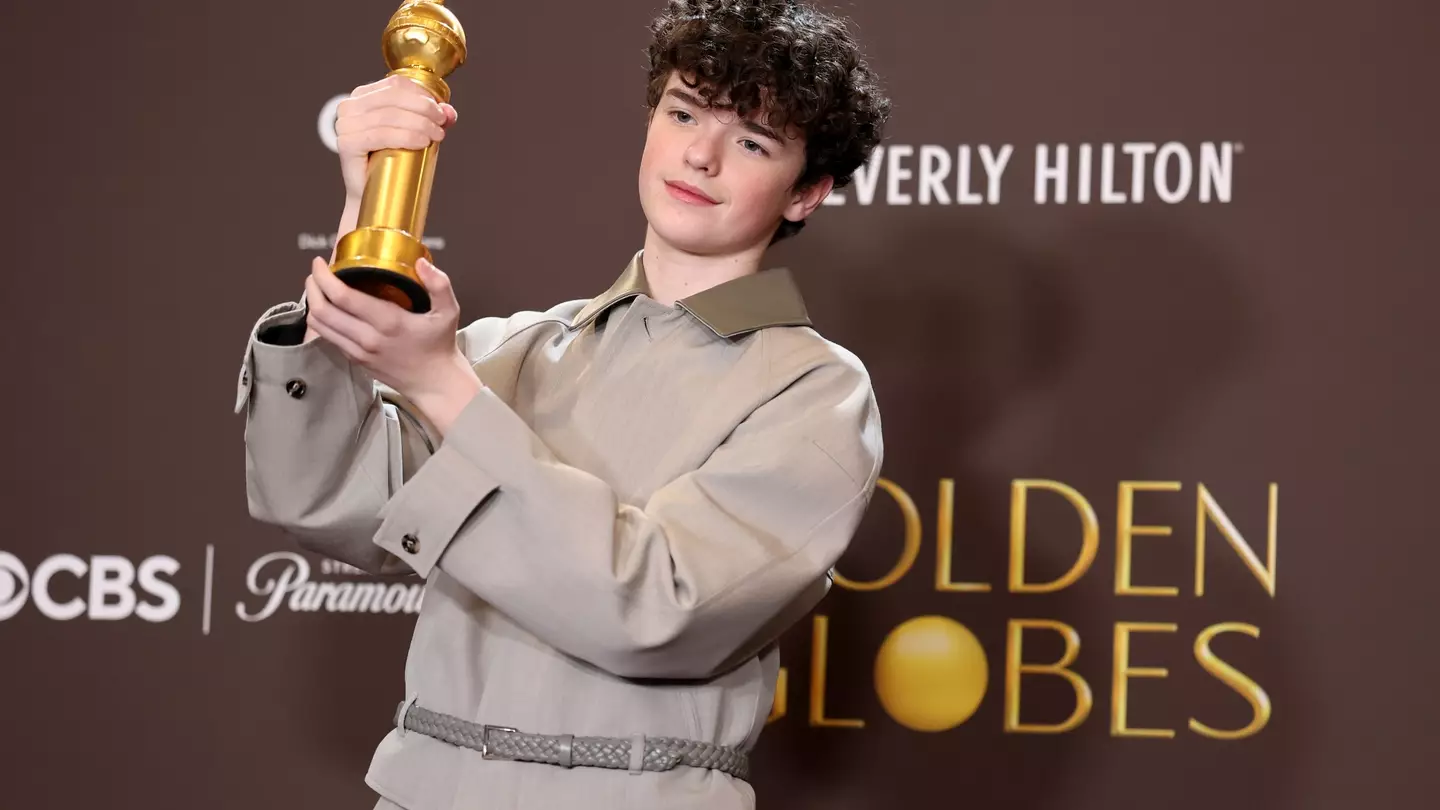 Adolescence actor Owen Cooper makes Golden Globe history as he breaks three records back-to-back