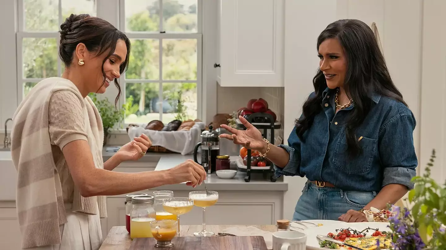 Meghan corrected Mindy Kaling in her new Netflix show (Netflix)