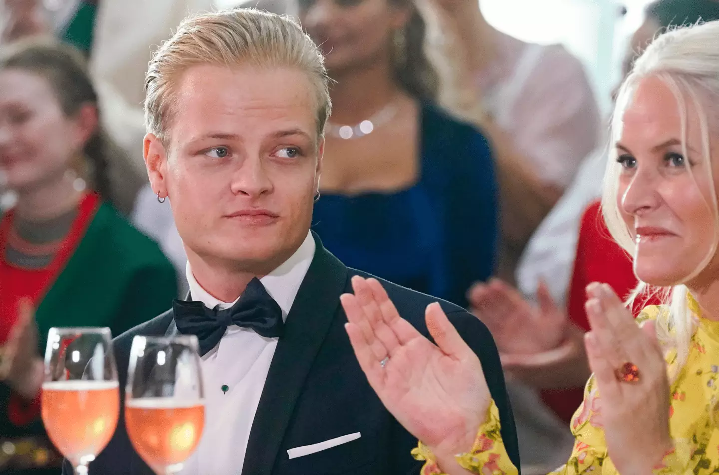 Norwegian Crown Princess' son, Marius Borg Høiby, is set to stand trial next week (3 February) (LISE ASERUD/NTB/AFP via Getty Images)