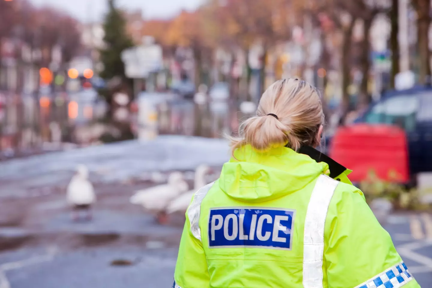The son of the US President called 999 after video calling his friend last January and believing she was being 'beat up' (Getty Stock Image)