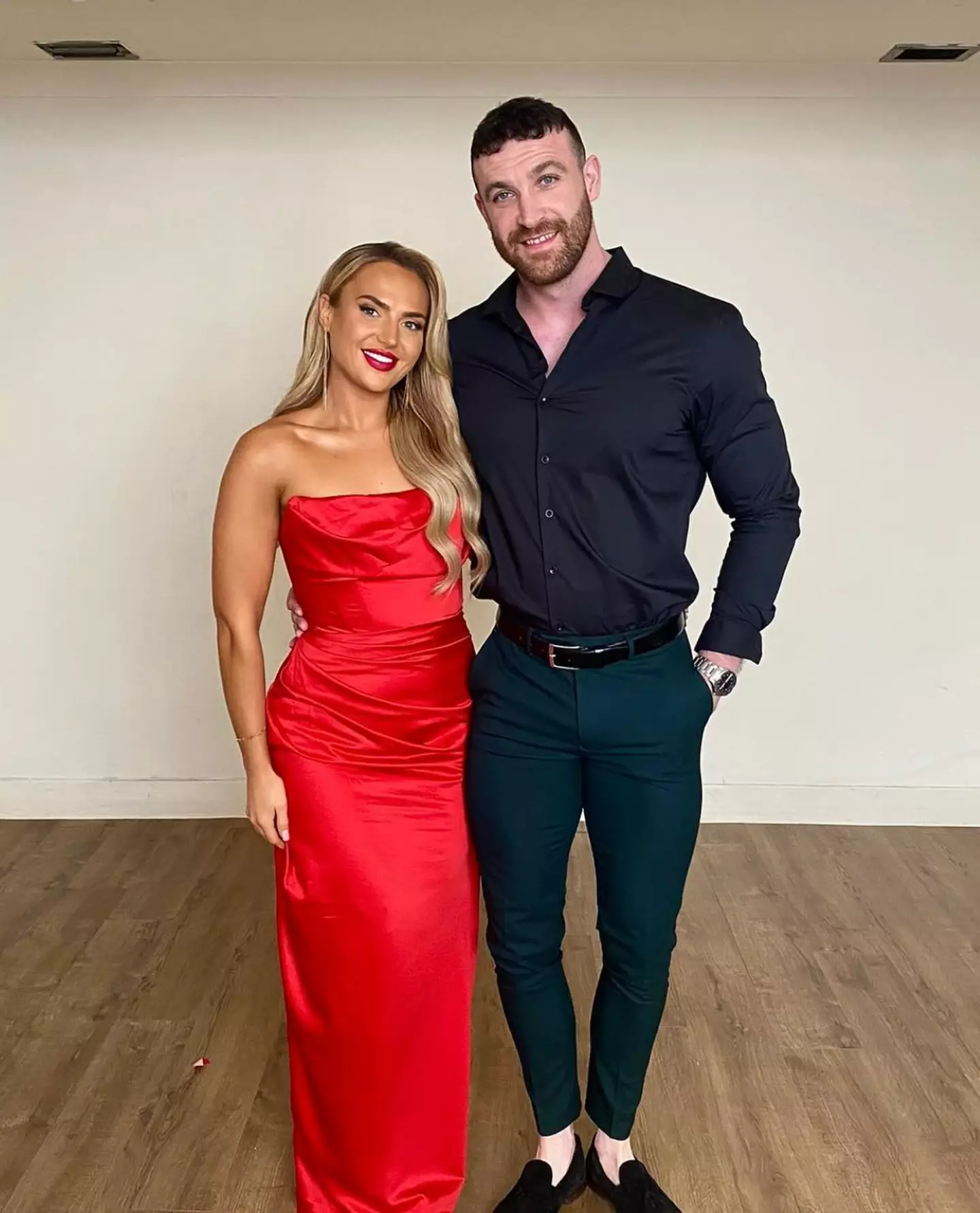 Matt was previously paired up with Adrienne.