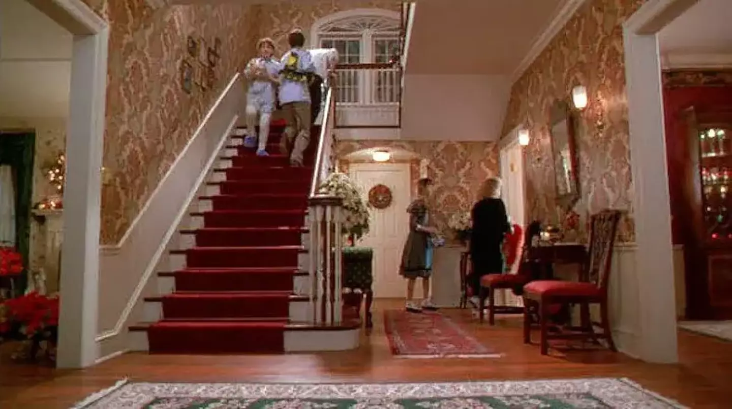 The original Home Alone house from the 1990 movie (20th Century Studios)