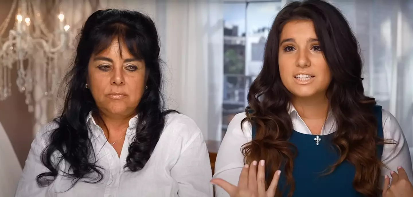 Angelica and her mum appeared on an episode of TLC's Say Yes To The Dress.