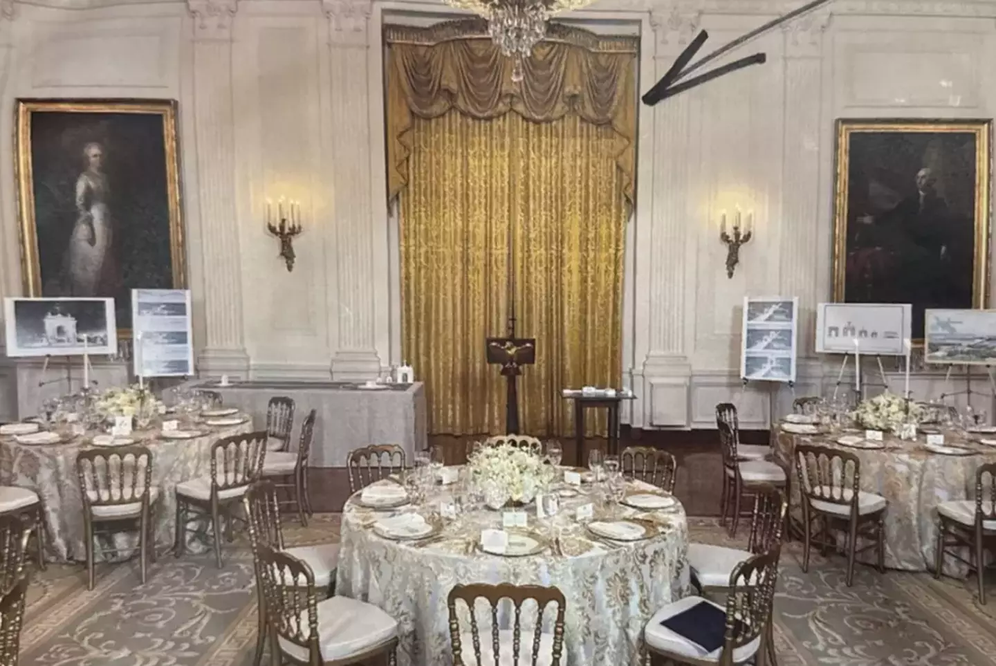 The project has been slammed by onlookers (Truth Social/@realDonaldTrump)