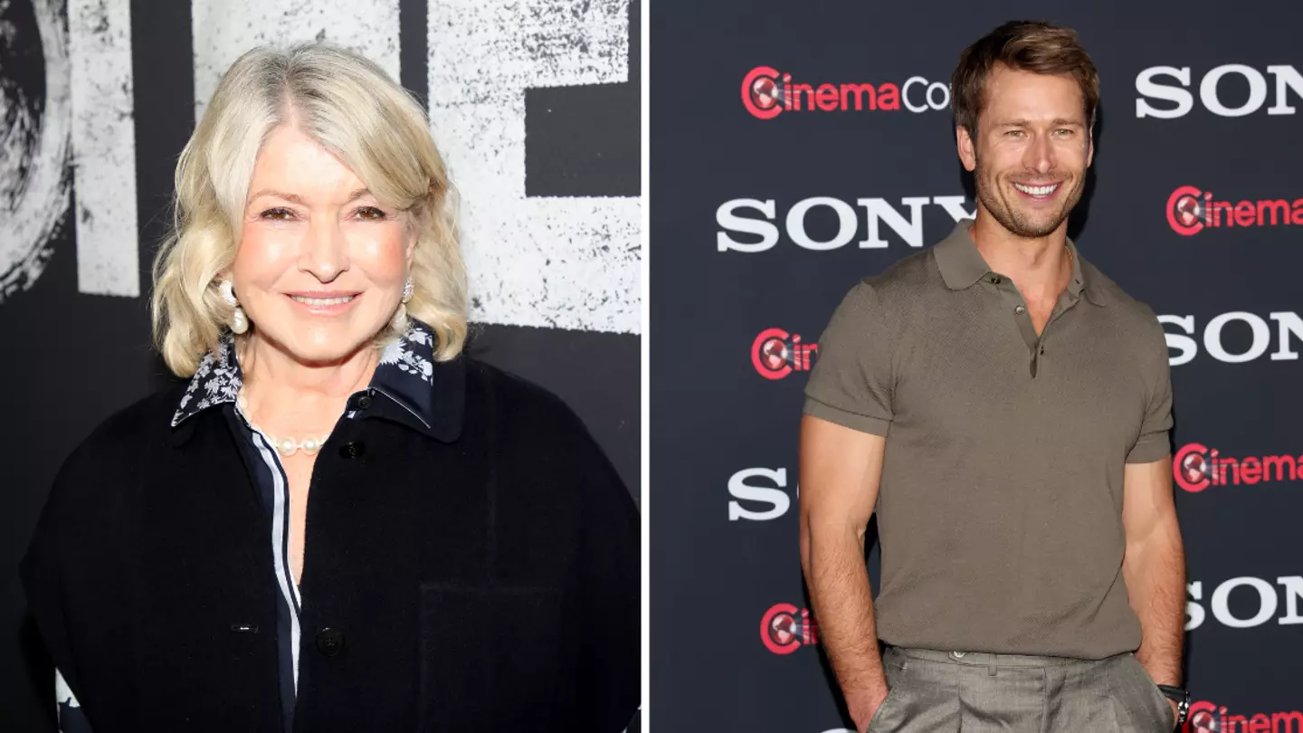 Martha Stewart makes surprising X-rated comment about Glen Powell after meeting him
