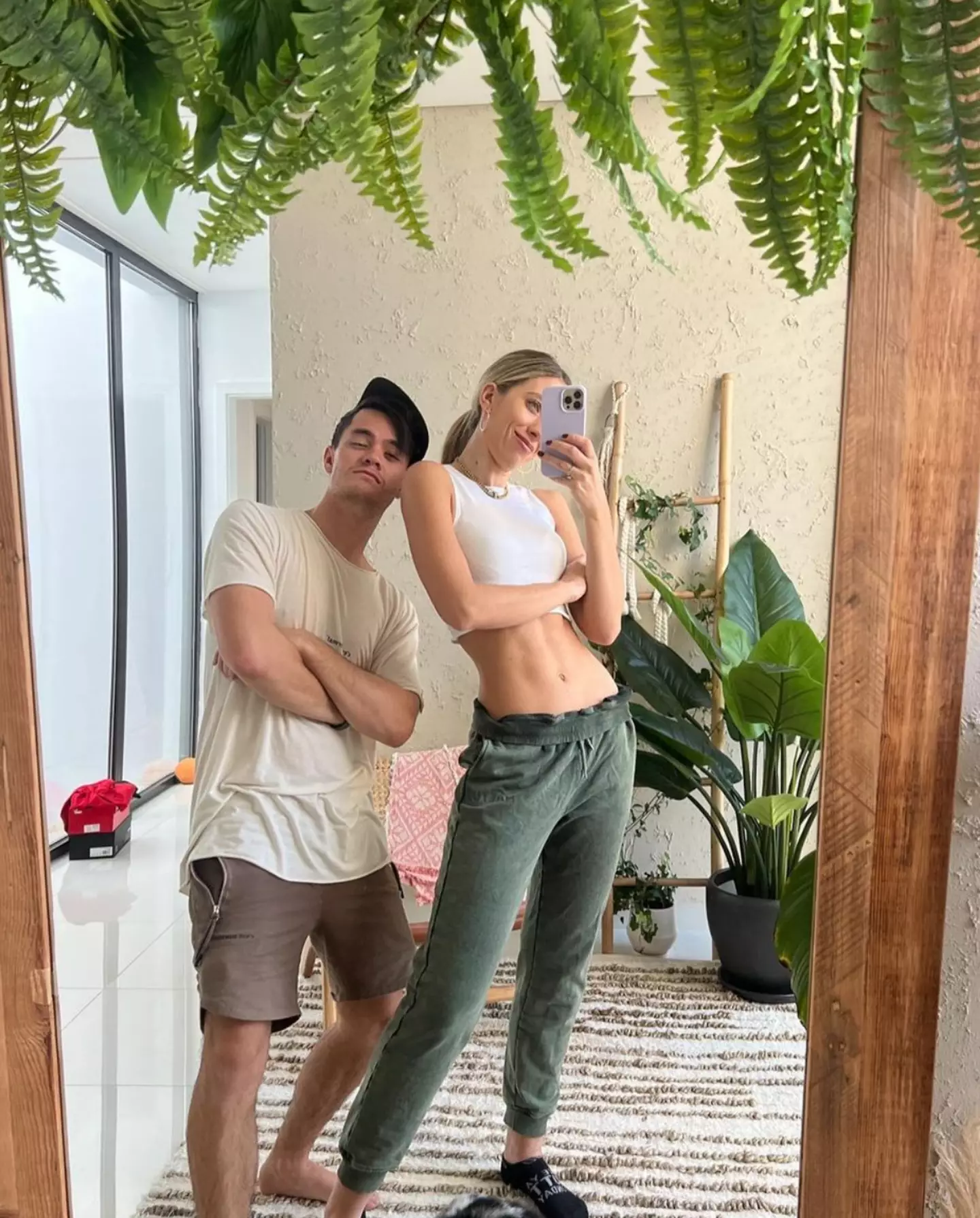 The pair met at a fitness expo in 2017 before going into business together.